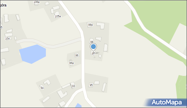 Kopanie Żołyńskie, Kopanie Żołyńskie, 97, mapa Kopanie Żołyńskie