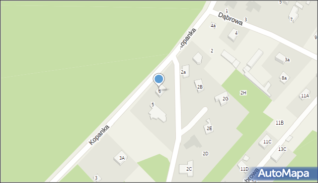 Kopanka, Kopanka, 6, mapa Kopanka