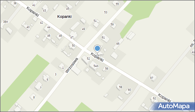 Kopanki, Kopanki, 63, mapa Kopanki