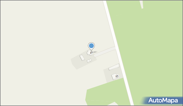 Kopanki, Kopanki, 87, mapa Kopanki