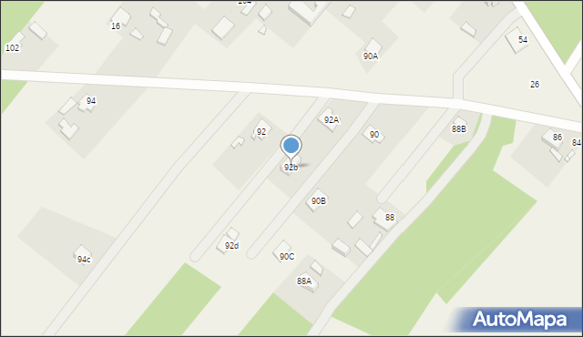 Kopanki, Kopanki, 92b, mapa Kopanki