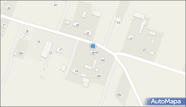 Kopcie, Kopcie, 15, mapa Kopcie