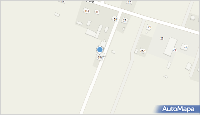 Kopcie, Kopcie, 29a, mapa Kopcie