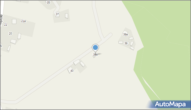 Kopcie, Kopcie, 39b, mapa Kopcie