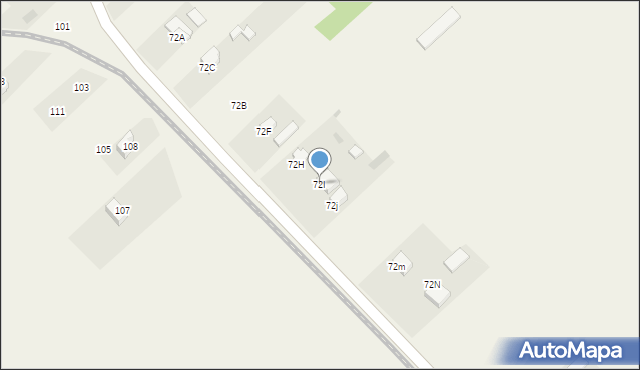 Kopernia, Kopernia, 72I, mapa Kopernia