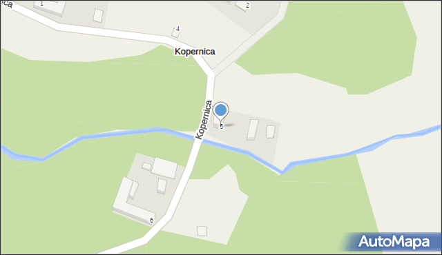 Kopernica, Kopernica, 5, mapa Kopernica