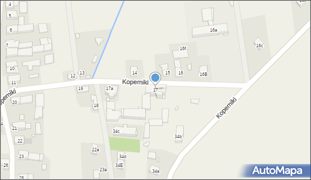 Koperniki, Koperniki, 17, mapa Koperniki