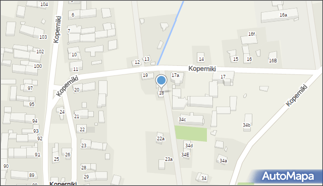 Koperniki, Koperniki, 18, mapa Koperniki