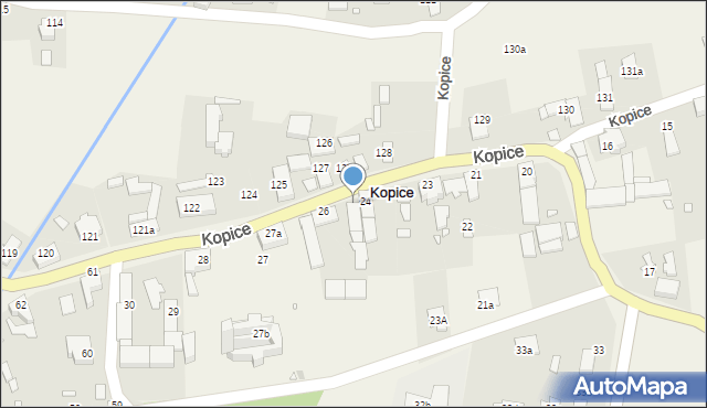 Kopice, Kopice, 25, mapa Kopice
