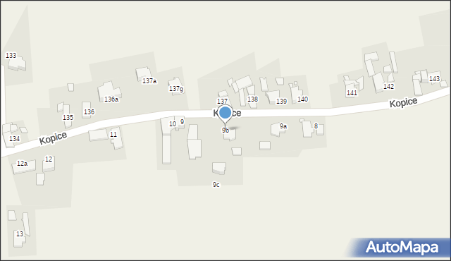 Kopice, Kopice, 9b, mapa Kopice