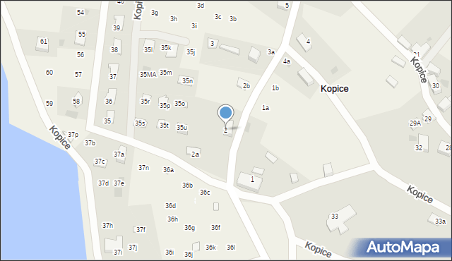 Kopice, Kopice, 2, mapa Kopice