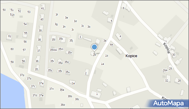 Kopice, Kopice, 2b, mapa Kopice