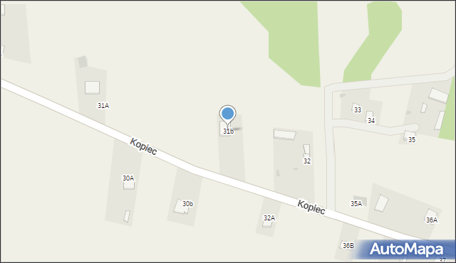 Kopiec, Kopiec, 31b, mapa Kopiec