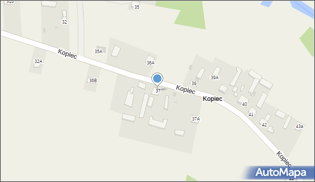 Kopiec, Kopiec, 37, mapa Kopiec