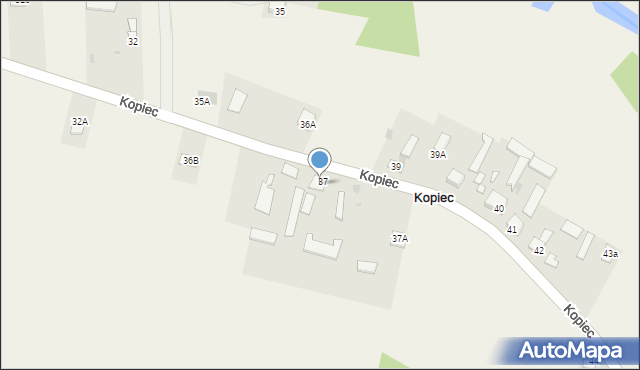 Kopiec, Kopiec, 38, mapa Kopiec