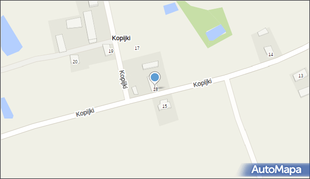 Kopijki, Kopijki, 18, mapa Kopijki