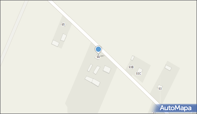 Kopina, Kopina, 94, mapa Kopina