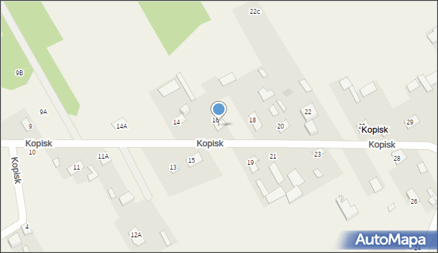 Kopisk, Kopisk, 17, mapa Kopisk