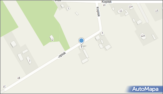 Kopisk, Kopisk, 3, mapa Kopisk