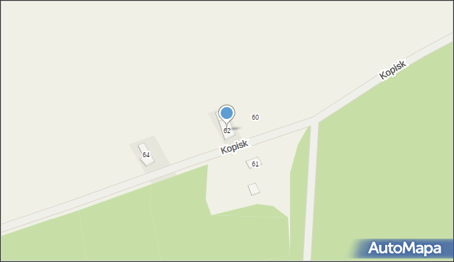 Kopisk, Kopisk, 62, mapa Kopisk