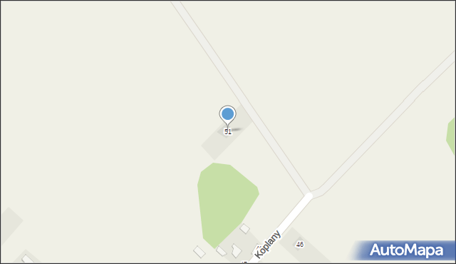 Koplany, Koplany, 51, mapa Koplany