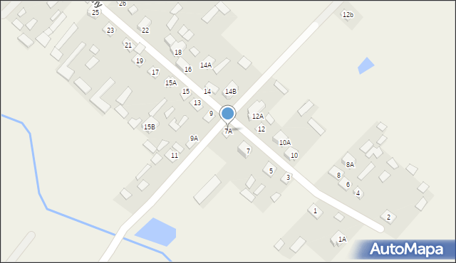 Koplany, Koplany, 7A, mapa Koplany