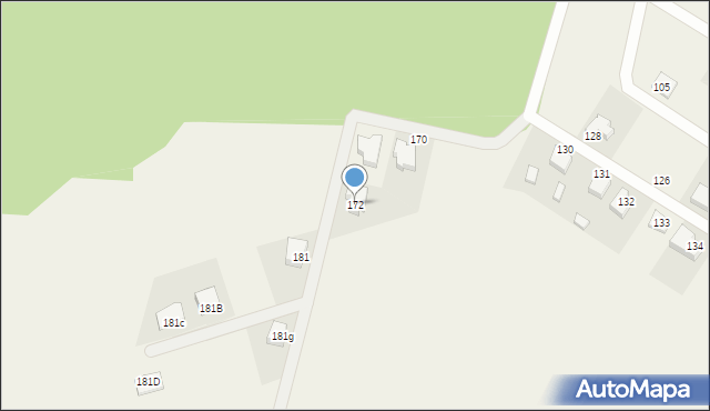 Koplin, Koplin, 172, mapa Koplin