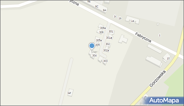 Koplin, Koplin, 304a, mapa Koplin