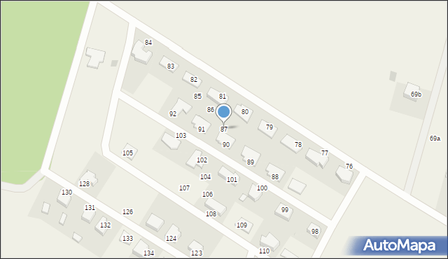 Koplin, Koplin, 87, mapa Koplin