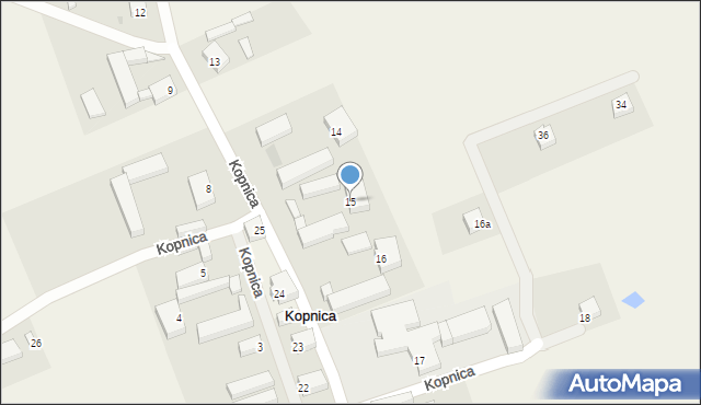 Kopnica, Kopnica, 15, mapa Kopnica