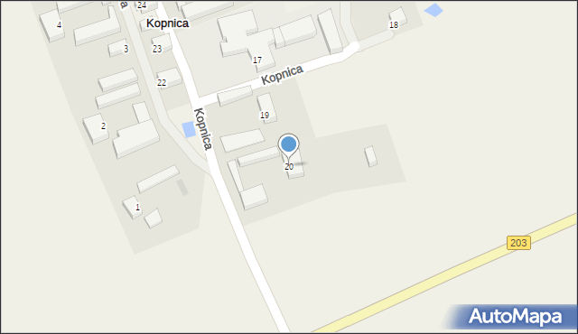 Kopnica, Kopnica, 20, mapa Kopnica