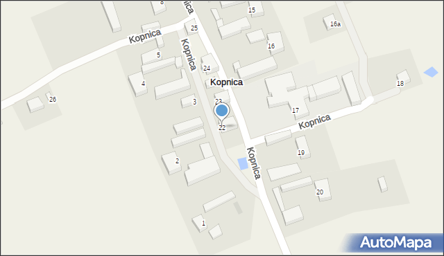 Kopnica, Kopnica, 22, mapa Kopnica