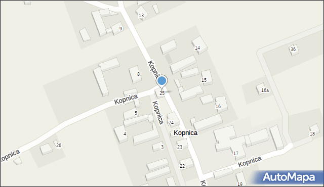 Kopnica, Kopnica, 25, mapa Kopnica