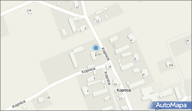 Kopnica, Kopnica, 8, mapa Kopnica