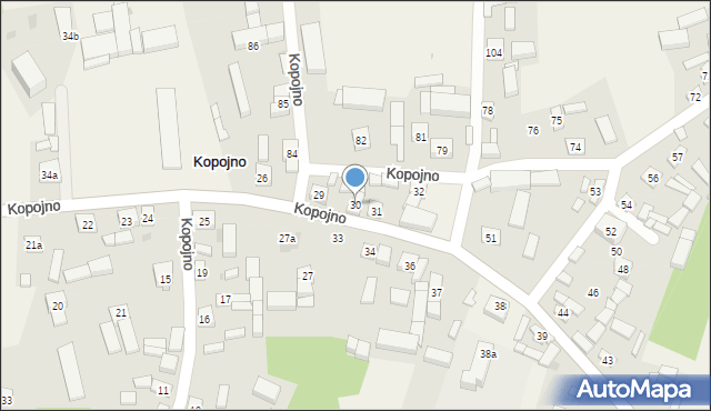 Kopojno, Kopojno, 30, mapa Kopojno