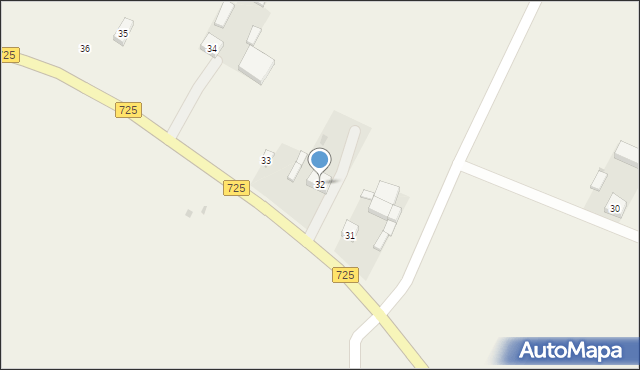 Koprzywna, Koprzywna, 32, mapa Koprzywna