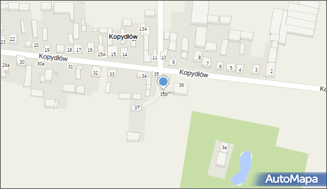 Kopydłów, Kopydłów, 35b, mapa Kopydłów