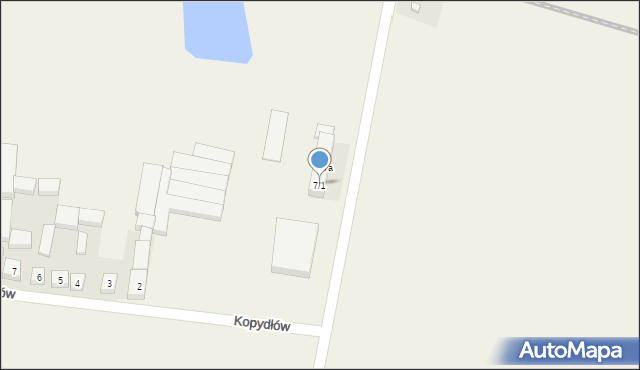 Kopydłów, Kopydłów, 7/1, mapa Kopydłów