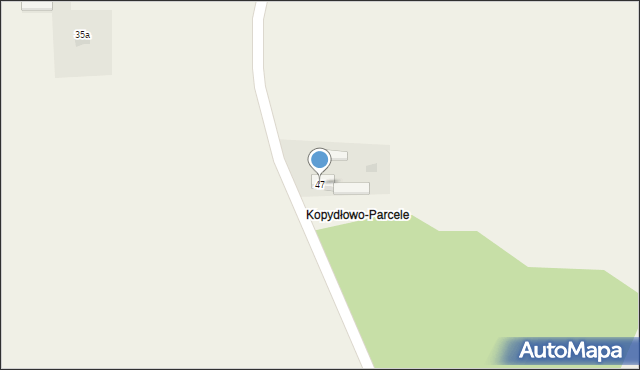 Kopydłowo, Kopydłowo, 47, mapa Kopydłowo