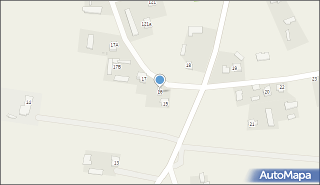 Kopyłów, Kopyłów, 16, mapa Kopyłów