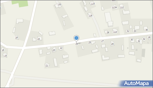 Kopyłów, Kopyłów, 23, mapa Kopyłów