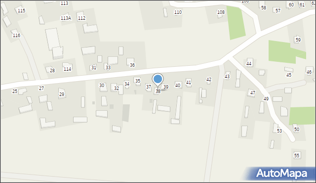 Kopyłów, Kopyłów, 38, mapa Kopyłów