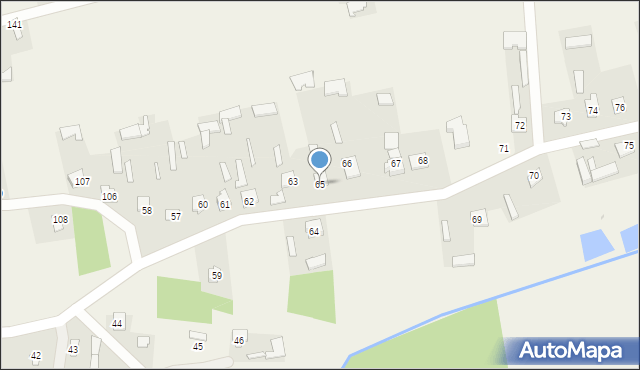 Kopyłów, Kopyłów, 65, mapa Kopyłów