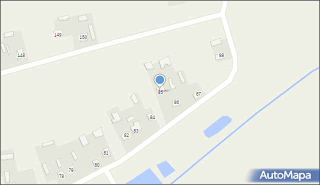 Kopyłów, Kopyłów, 85, mapa Kopyłów