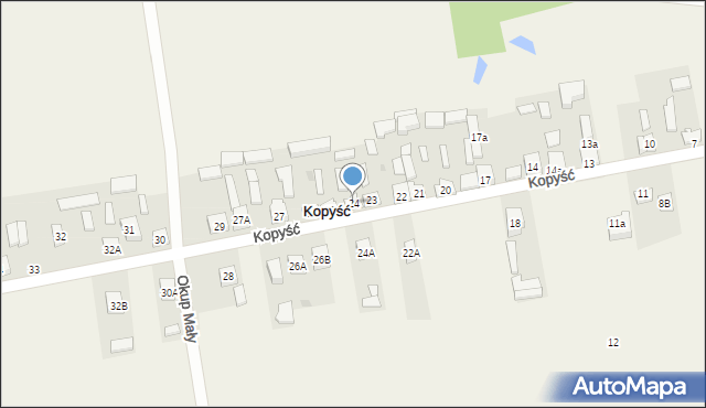 Kopyść, Kopyść, 24, mapa Kopyść