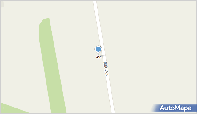 Kopyść, Kopyść, 45c, mapa Kopyść