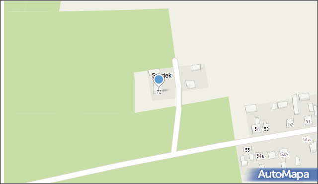 Kopyść, Kopyść, 72, mapa Kopyść