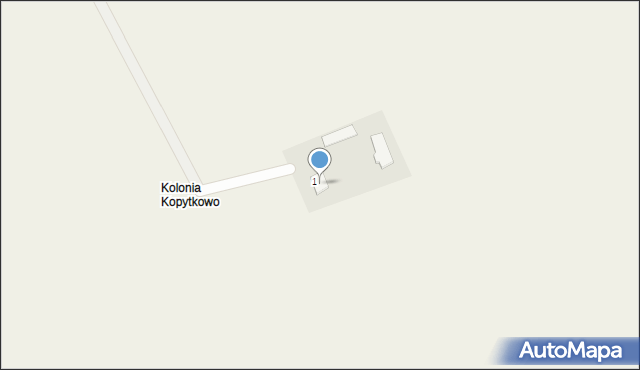 Kopytkowo, Kopytkowo, 9, mapa Kopytkowo