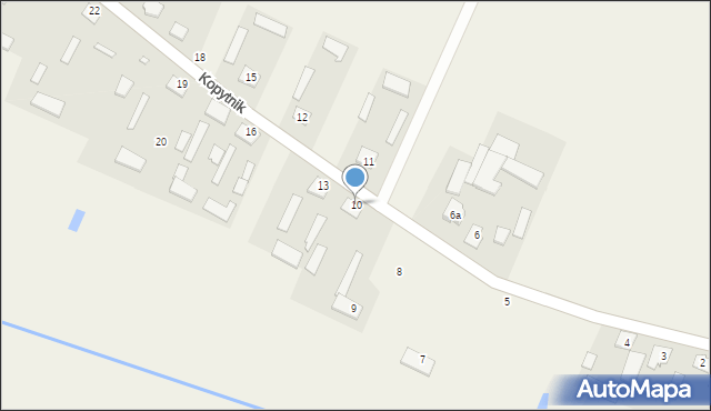 Kopytnik, Kopytnik, 10, mapa Kopytnik