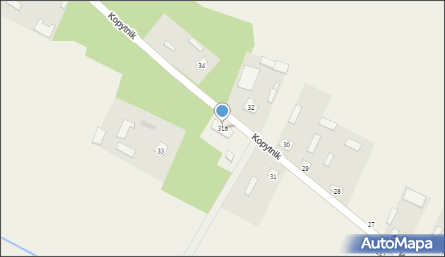 Kopytnik, Kopytnik, 31a, mapa Kopytnik
